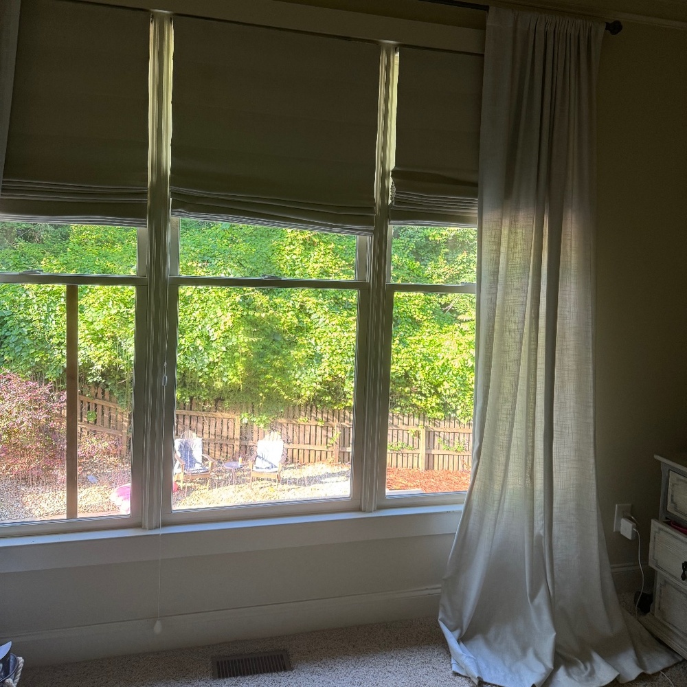 Hearth and Hand Magnolia Linen curtains- 3 panels